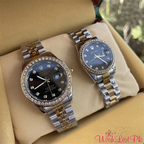 matching rolex watches for couple|rolex couple watch set.